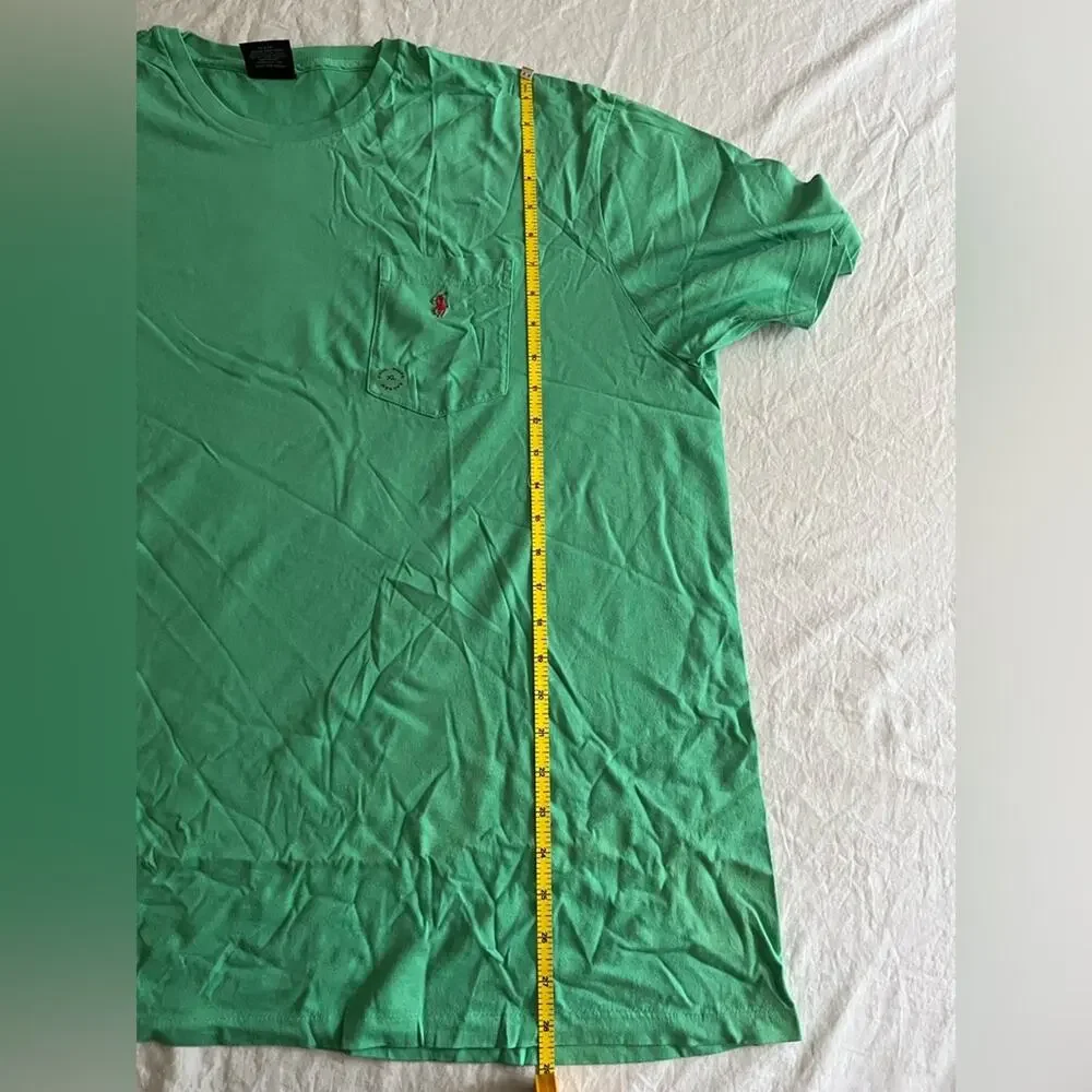 Vintage Polo Ralph Lauren Shirt Green Short Sleeve Mens XL VIntage